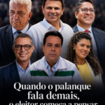 Seis candidatos, dois protagonistas e uma frase que pode custar caro