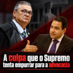 A toga acusa e a advocacia exige provas