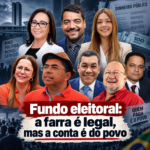 O partido escolhe os milionários e o contribuinte banca o espetáculo