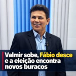 Valmir avança enquanto os adversários procuram a saída do buraco