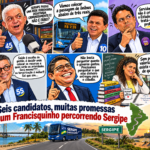 24 horas: Francisquinho ocupa Sergipe enquanto os adversários procuram espaço