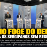 FÁBIO DISPENSOU O DEBATE, MAS AS PERGUNTAS NÃO PEDIRAM LICENÇA