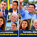 A campanha ganha as ruas, mas cada candidato escolhe um caminho