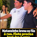 O povo foi ver Natanzinho. Fiote terá de conquistar o voto.
